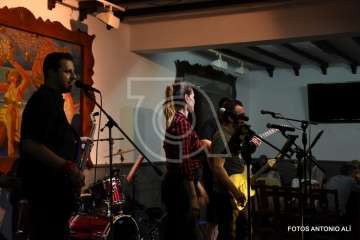 Concierto de los Full Stop en El Casino de Telde (Foto Antonio Alí)